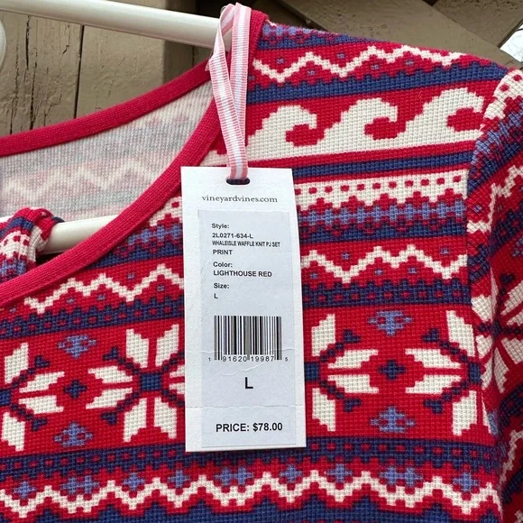 NWT Vineyard Vines Holiday Pajamas - Picture 9 of 11